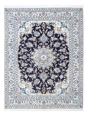 Perserteppich - Nain - 202 x 144 cm - dunkelblau