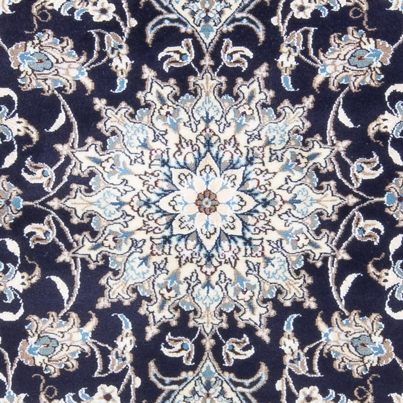 Perserteppich - Nain - 202 x 144 cm - dunkelblau