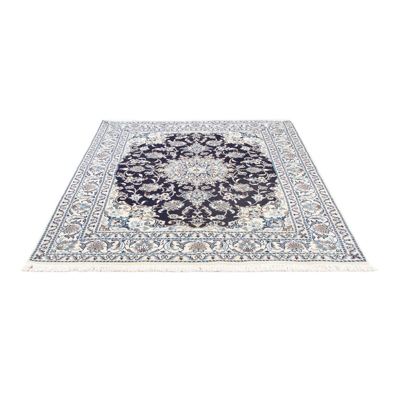 Perserteppich - Nain - 202 x 144 cm - dunkelblau