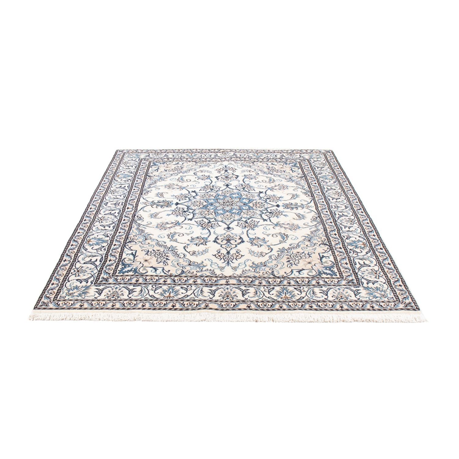 Perserteppich - Nain - 206 x 144 cm - creme