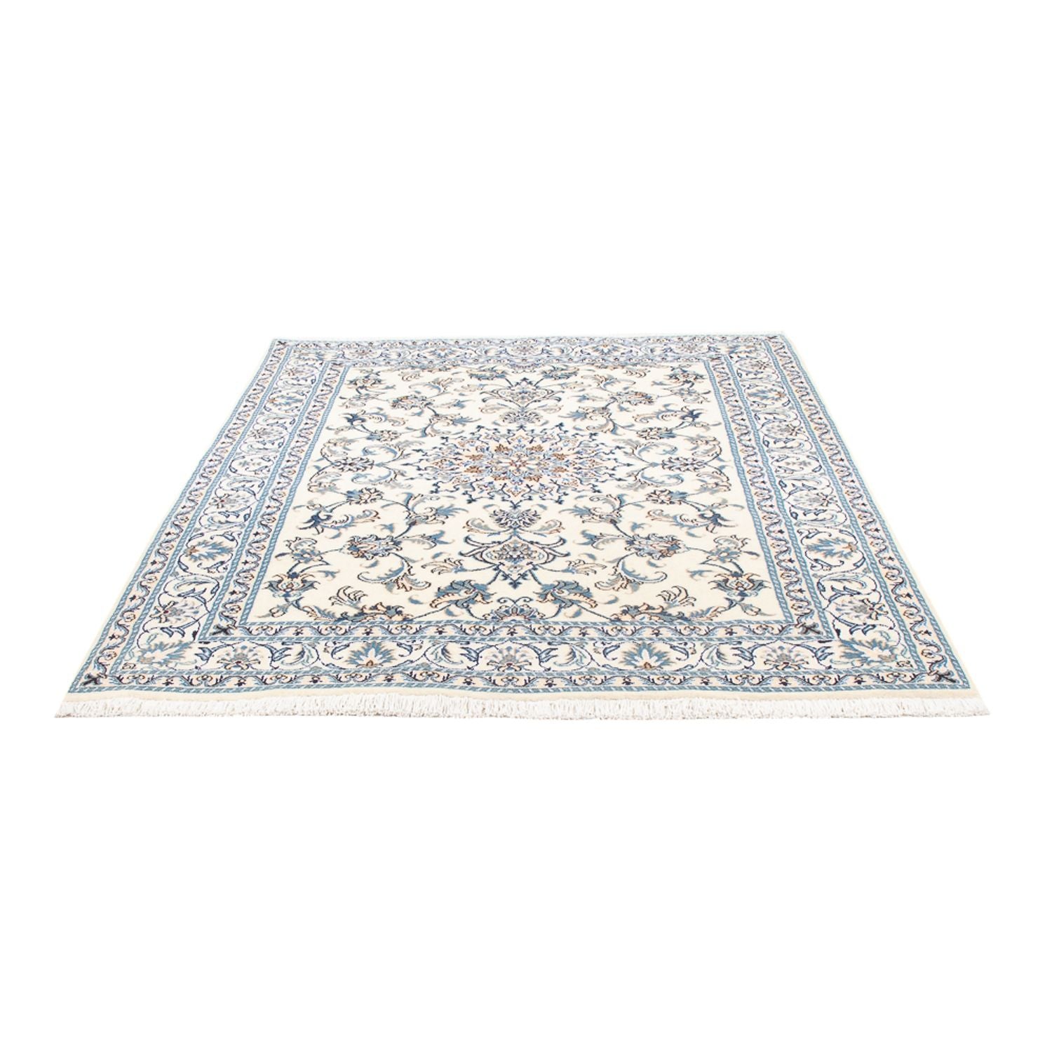 Perserteppich - Nain - 194 x 147 cm - creme