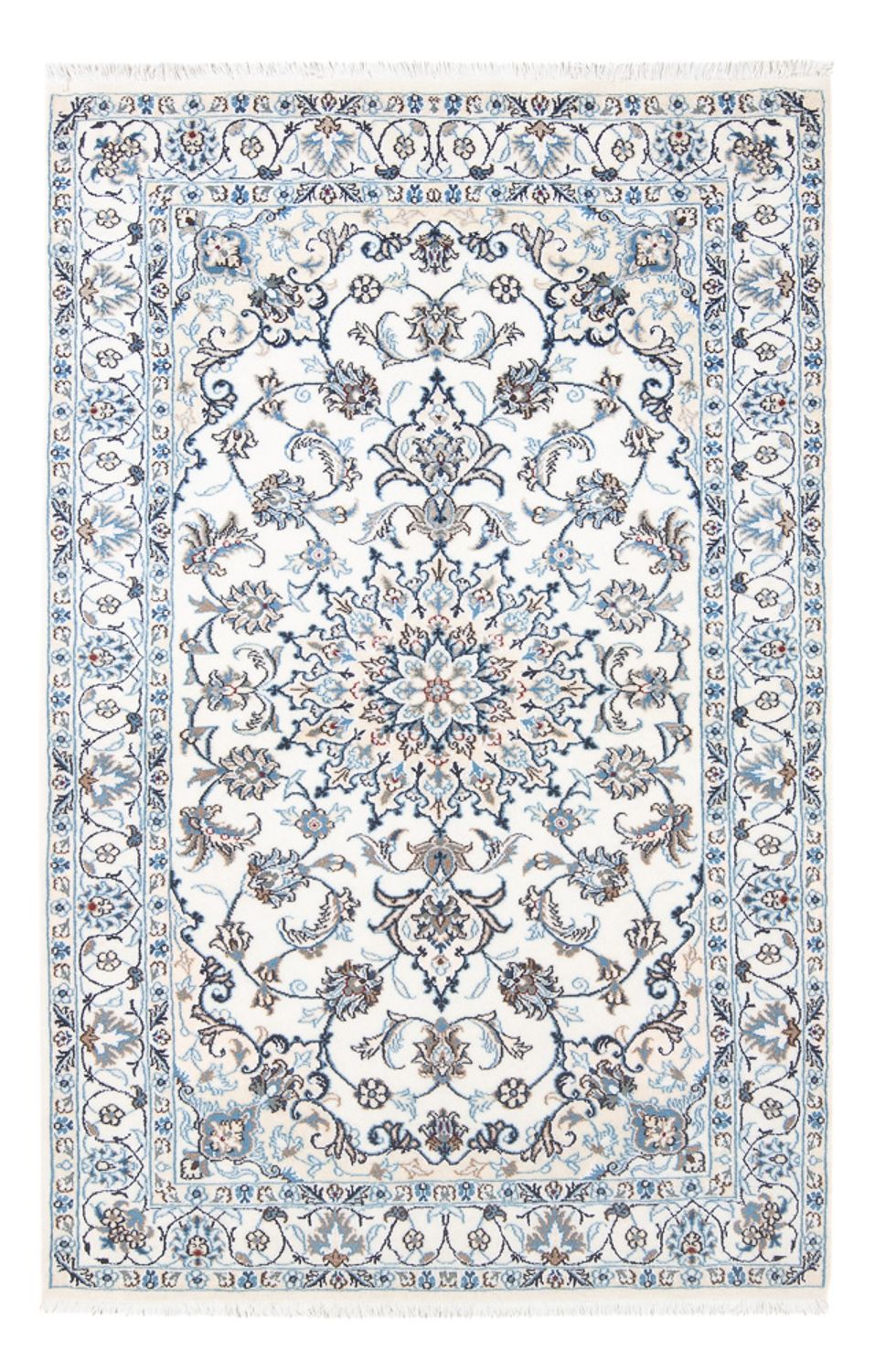 Perserteppich - Nain - 205 x 124 cm - creme