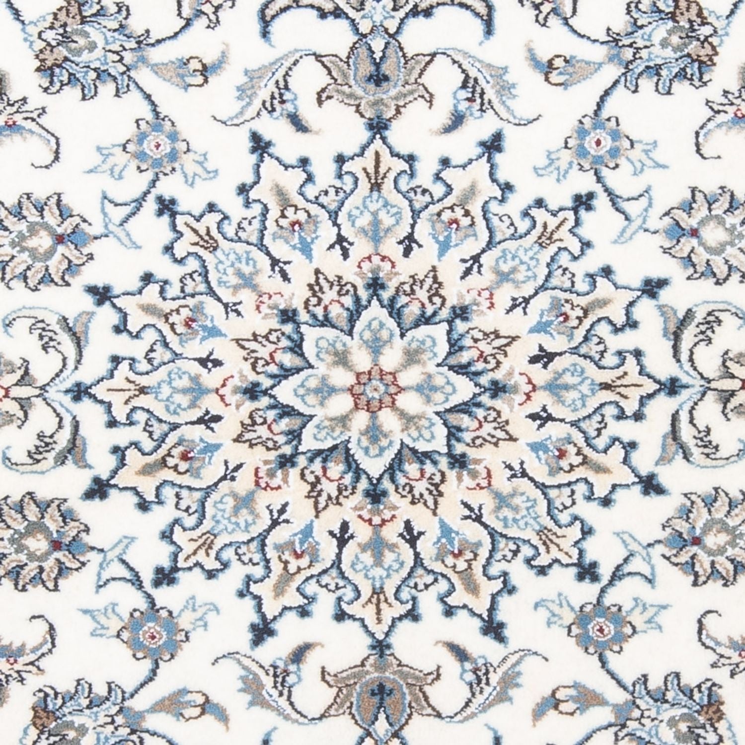 Perserteppich - Nain - 205 x 124 cm - creme