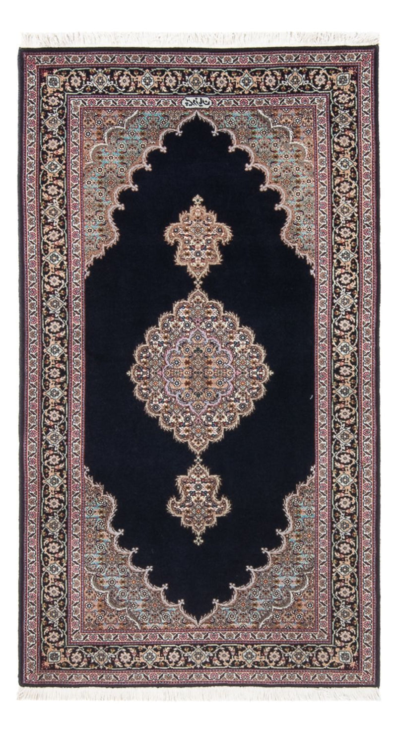 Perserteppich - Täbriz - Royal - 142 x 75 cm - dunkelblau