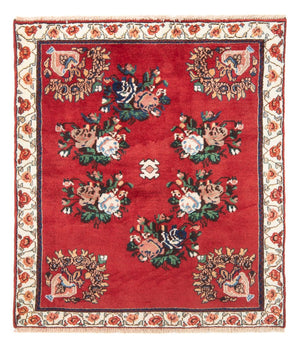 Perserteppich - Nomadic - 140 x 115 cm - mehrfarbig
