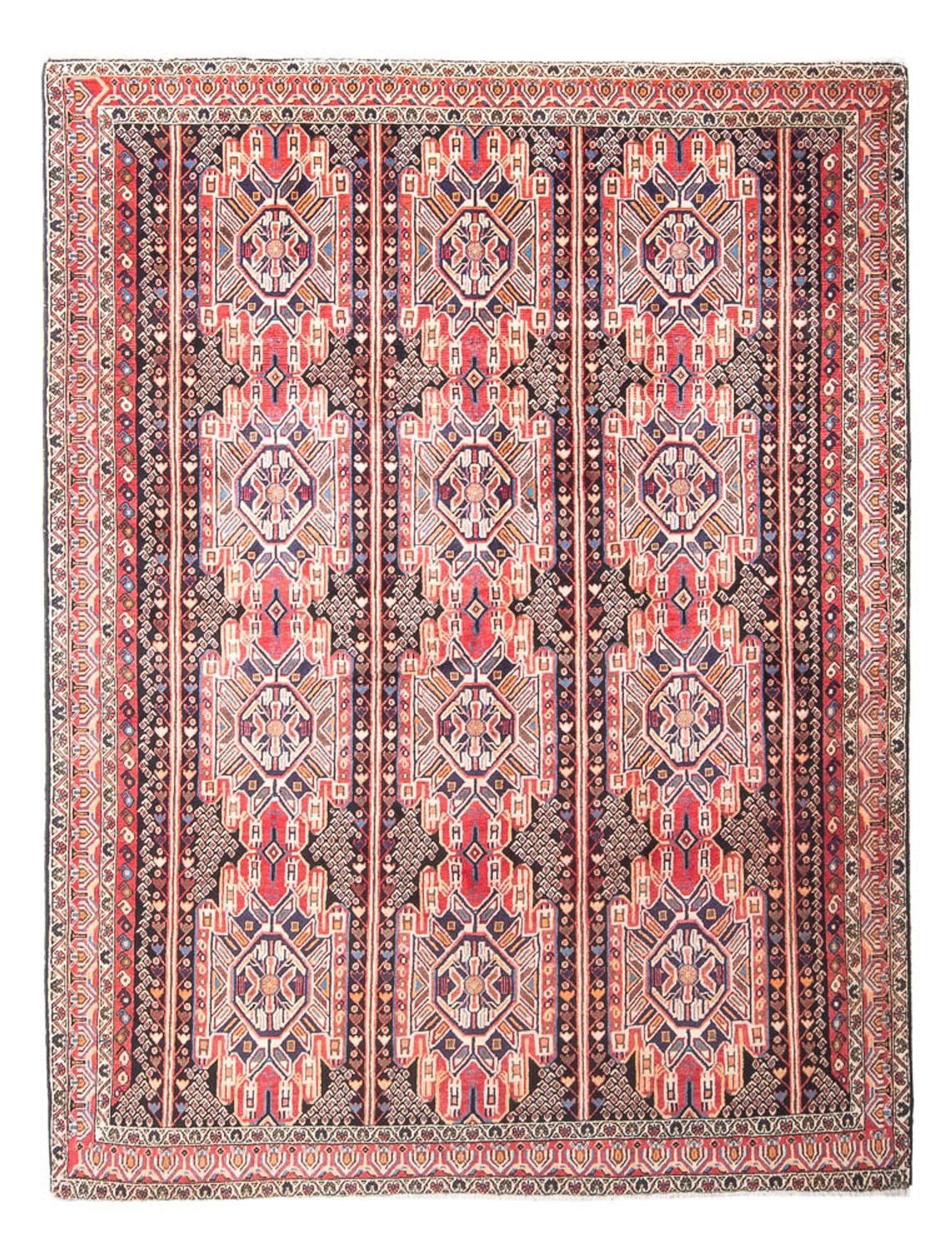 Perserteppich - Nomadic - 225 x 167 cm - mehrfarbig