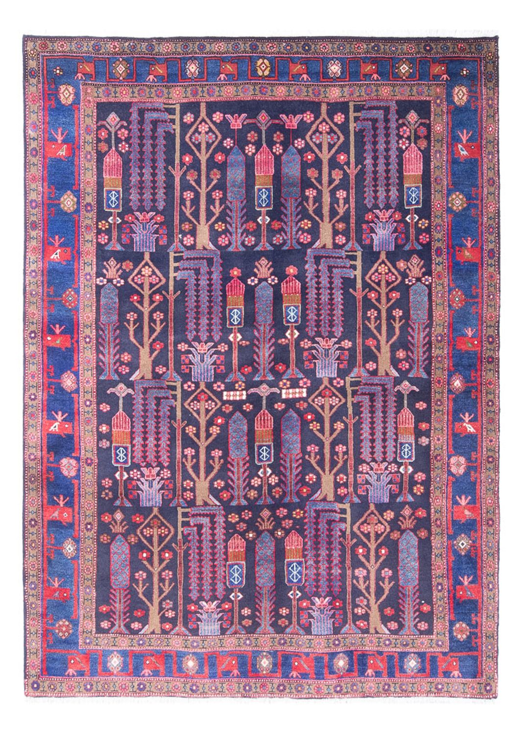 Perserteppich - Nomadic - 230 x 160 cm - lila