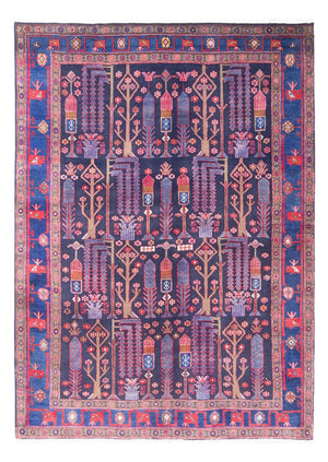Perserteppich - Nomadic - 230 x 160 cm - lila