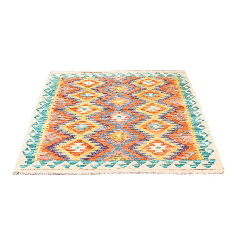 Kelim Teppich - Splash - 155 x 102 cm - mehrfarbig