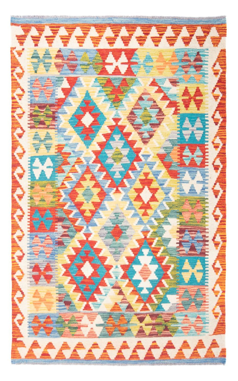 Kelim Teppich - Splash - 147 x 101 cm - mehrfarbig