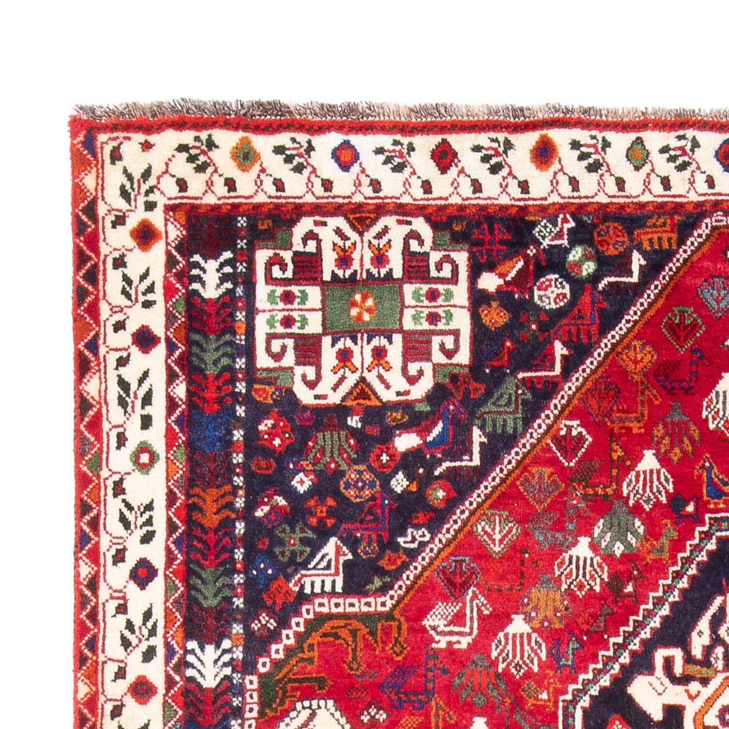 Perserteppich - Nomadic - 261 x 169 cm - rot