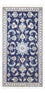 Perserteppich - Nain - 137 x 71 cm - dunkelblau