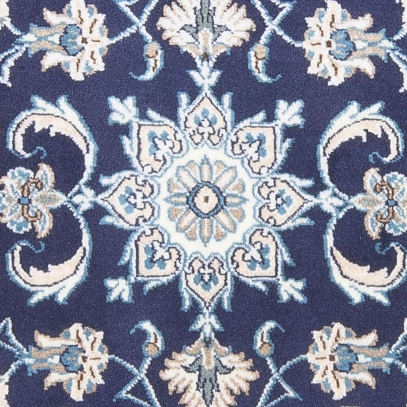 Perserteppich - Nain - 137 x 71 cm - dunkelblau