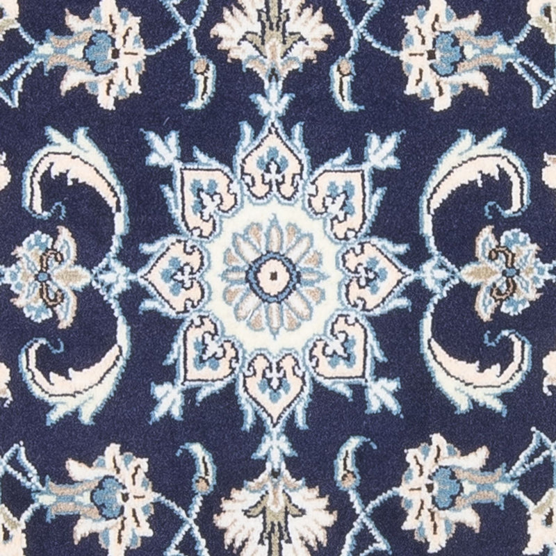 Perserteppich - Nain - 134 x 67 cm - dunkelblau