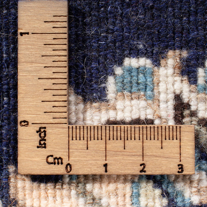 Perserteppich - Nain - 134 x 67 cm - dunkelblau
