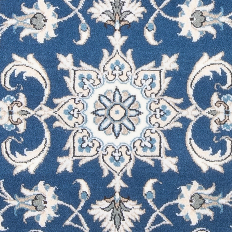 Perserteppich - Nain - 135 x 71 cm - blau