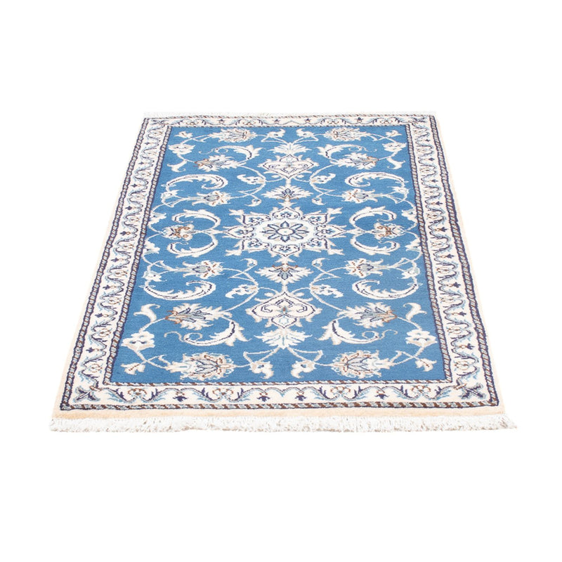 Perserteppich - Nain - 137 x 69 cm - blau
