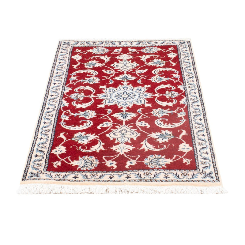 Perserteppich - Nain - 138 x 66 cm - rot