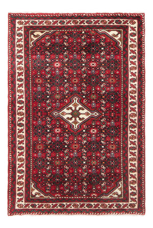 Perserteppich - Nomadic - 122 x 80 cm - dunkelrot