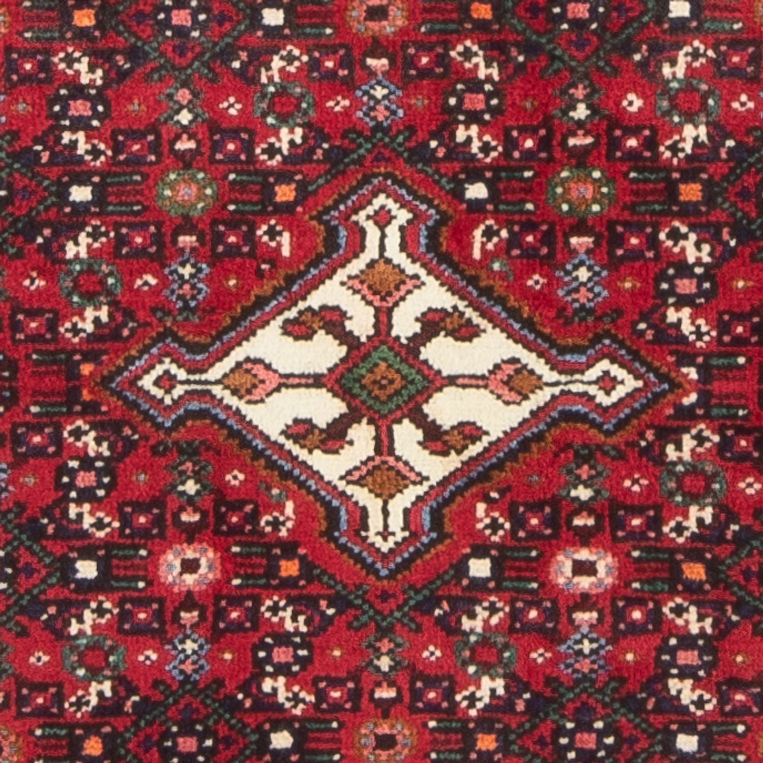 Perserteppich - Nomadic - 122 x 80 cm - dunkelrot