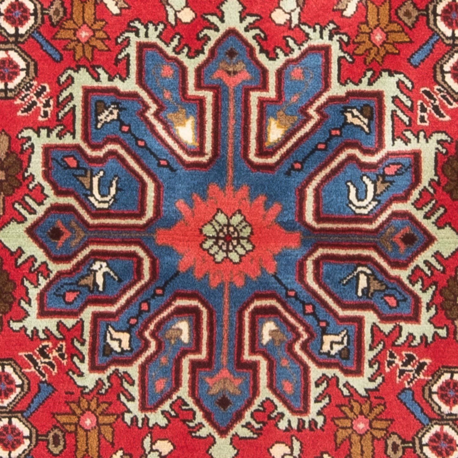 Perserteppich - Nomadic - 140 x 100 cm - rot