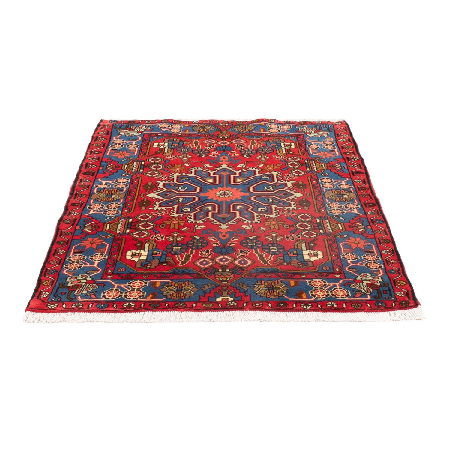 Perserteppich - Nomadic - 140 x 100 cm - rot