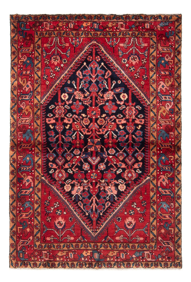 Perserteppich - Nomadic - 144 x 114 cm - dunkelblau