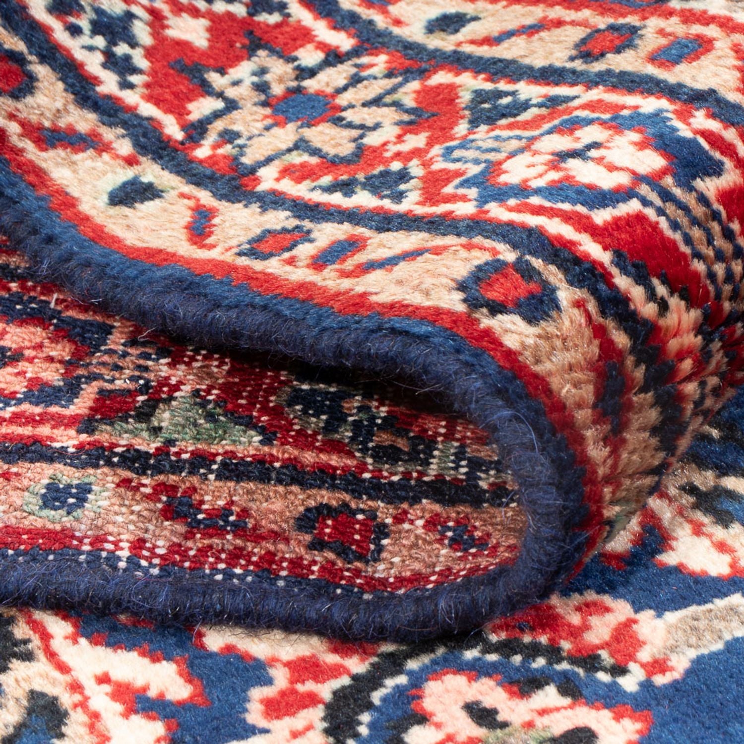 Läufer Perser - Nomadic - 205 x 96 cm - blau