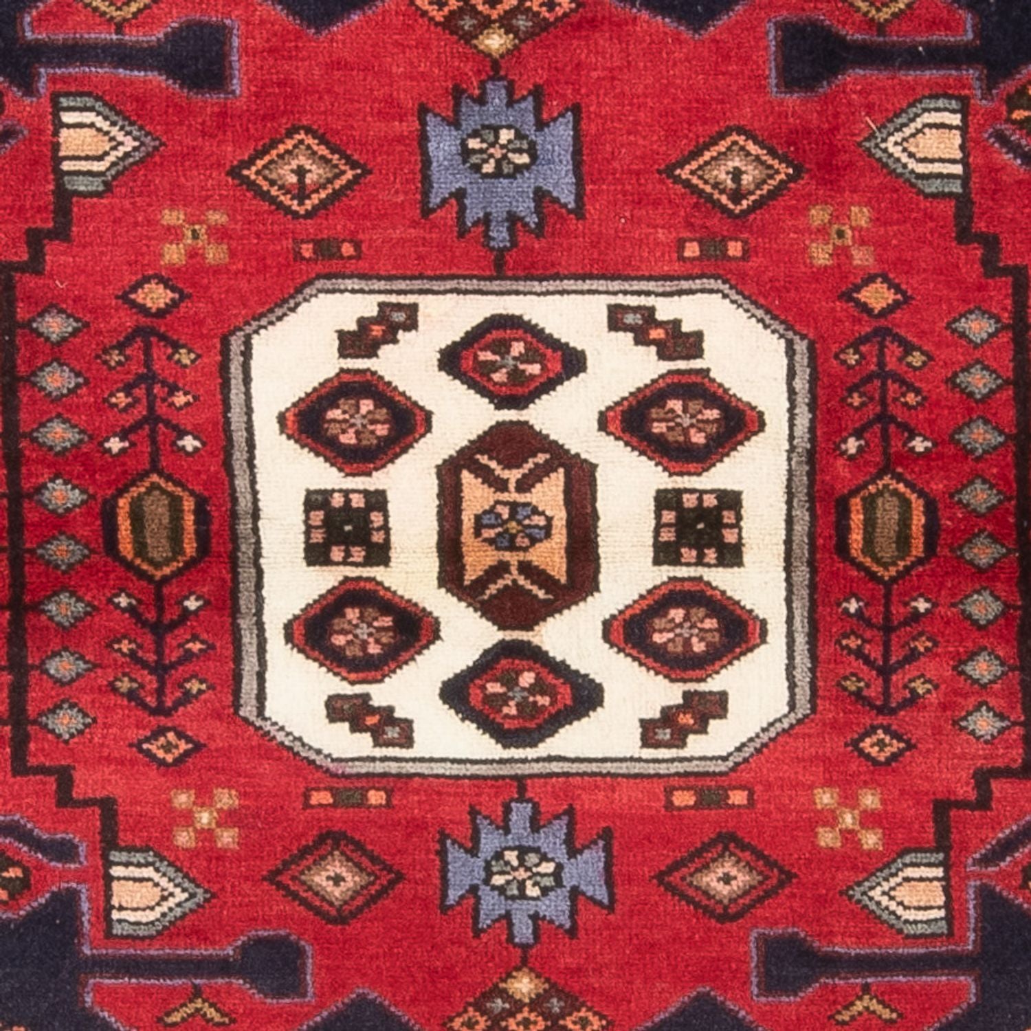 Perserteppich - Nomadic - 161 x 110 cm - dunkelblau