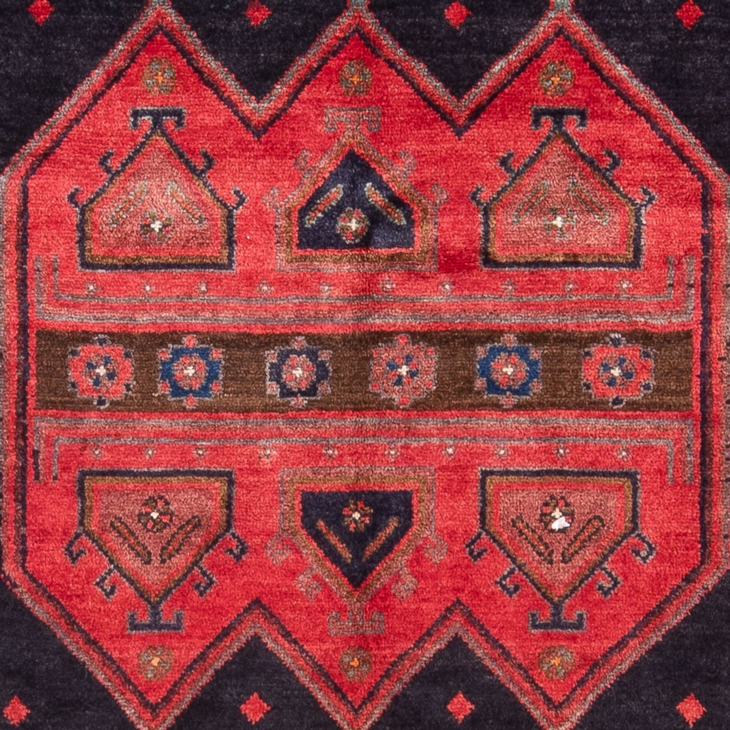 Perserteppich - Nomadic - 225 x 144 cm - dunkelblau