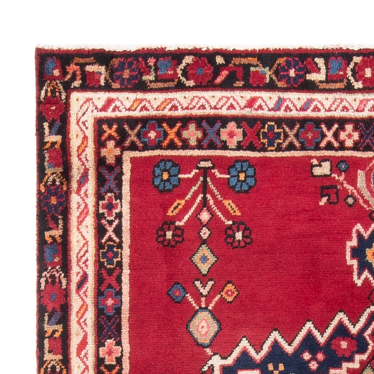 Perserteppich - Nomadic - 150 x 121 cm - rot