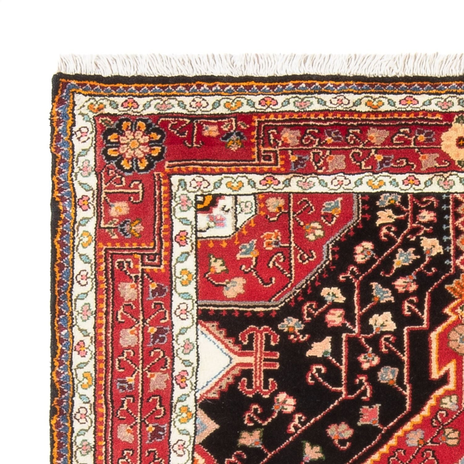 Perserteppich - Nomadic - 154 x 112 cm - dunkelblau