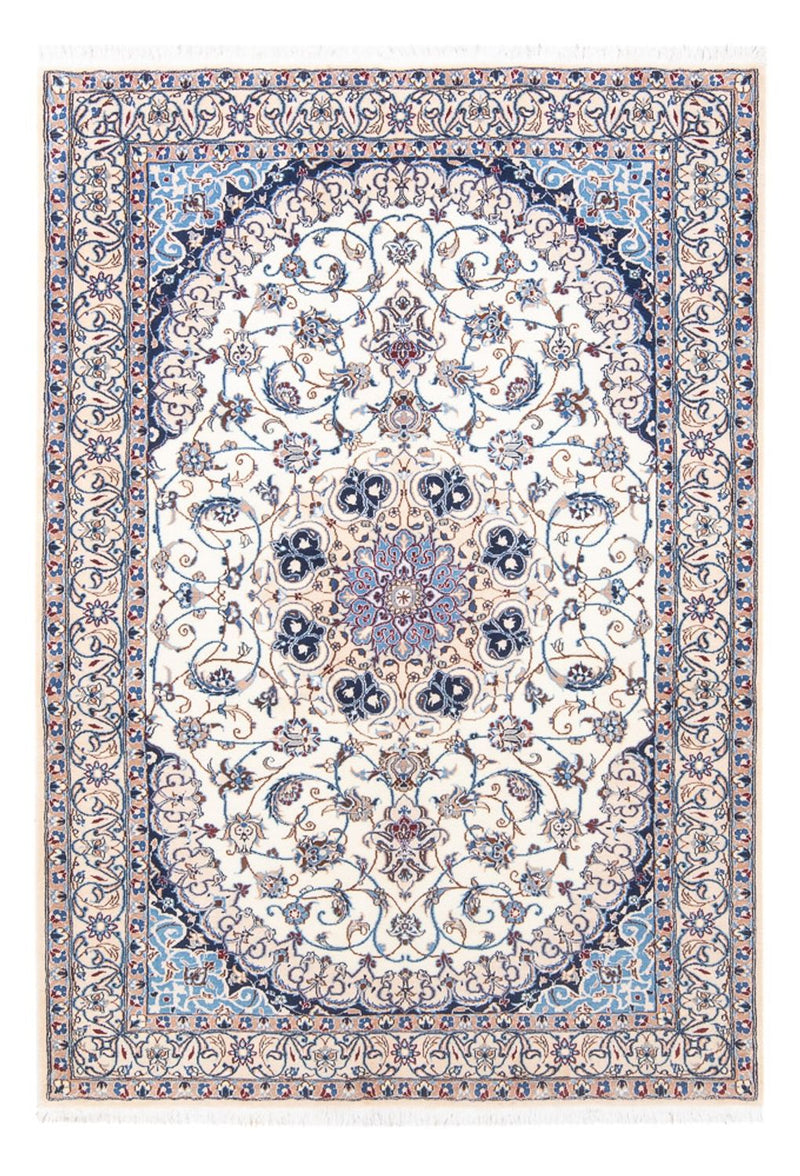 Perserteppich - Nain - Royal - 197 x 130 cm - creme
