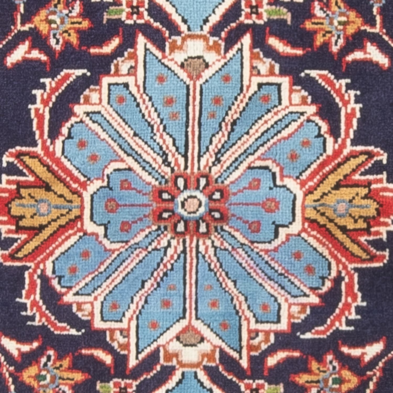 Perserteppich - Keshan - 128 x 64 cm - dunkelblau