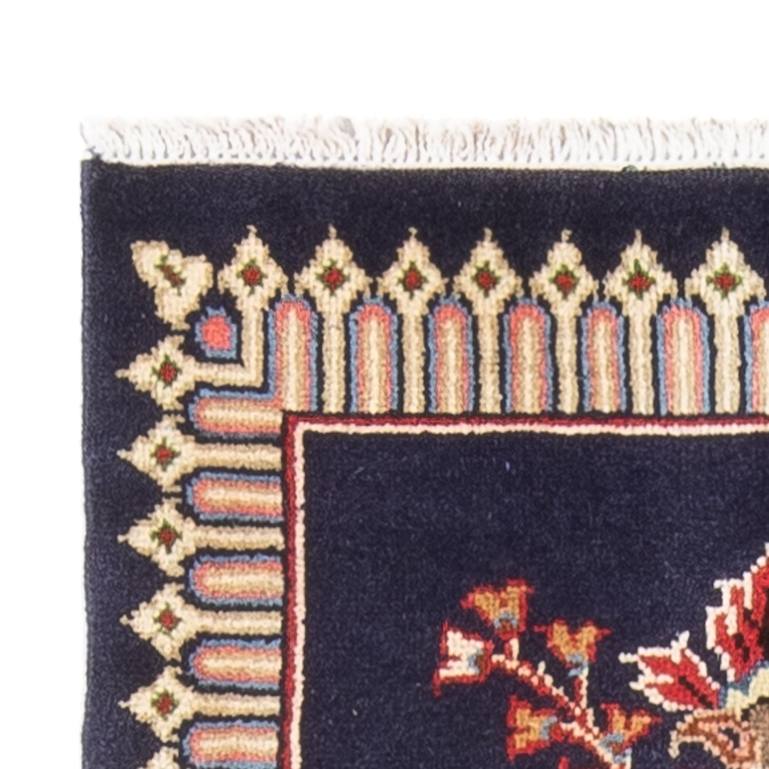 Perserteppich - Keshan - 128 x 64 cm - dunkelblau