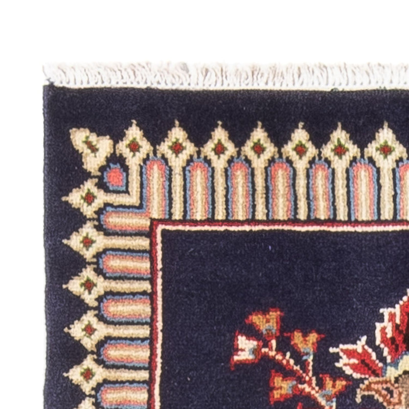 Perserteppich - Keshan - 128 x 64 cm - dunkelblau