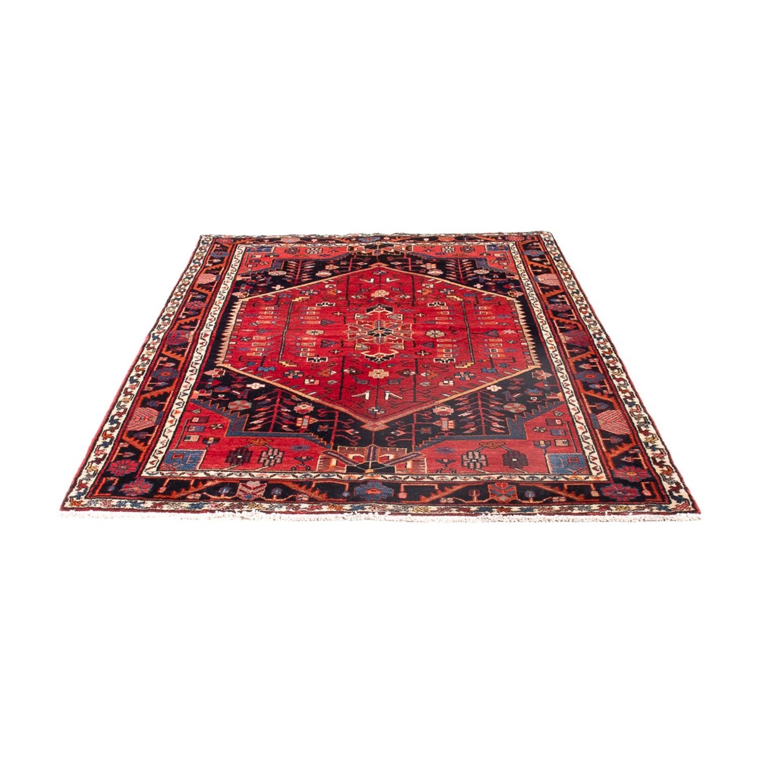 Perserteppich - Nomadic - 215 x 139 cm - rot