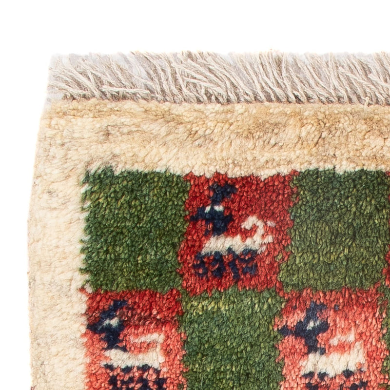 Gabbeh Teppich - Perser - 60 x 40 cm - mehrfarbig