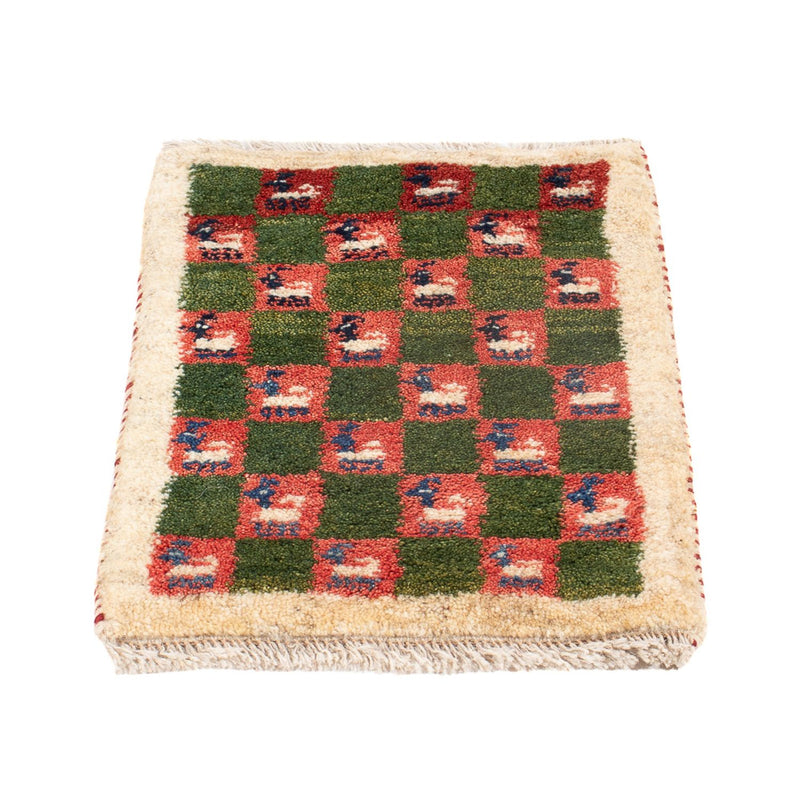 Gabbeh Teppich - Perser - 60 x 40 cm - mehrfarbig
