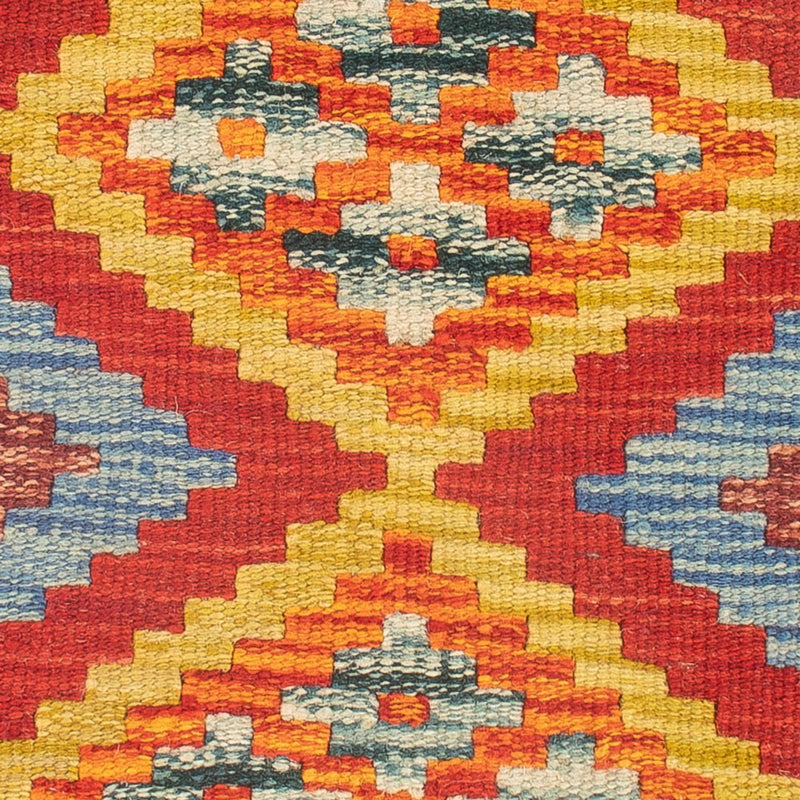 Kelim Teppich - Splash - 60 x 40 cm - mehrfarbig