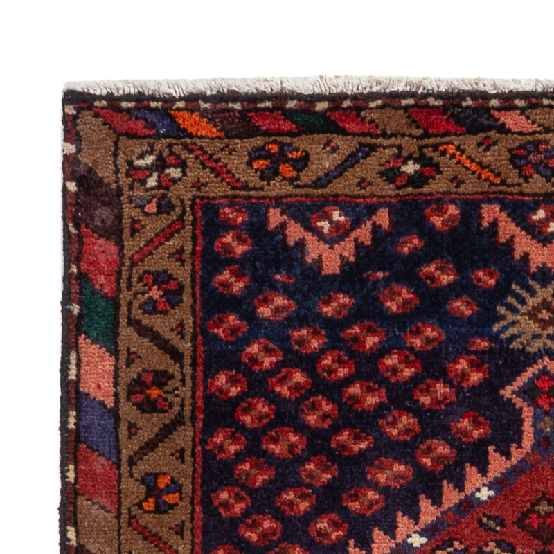 Perserteppich - Nomadic - 153 x 74 cm - dunkelrot