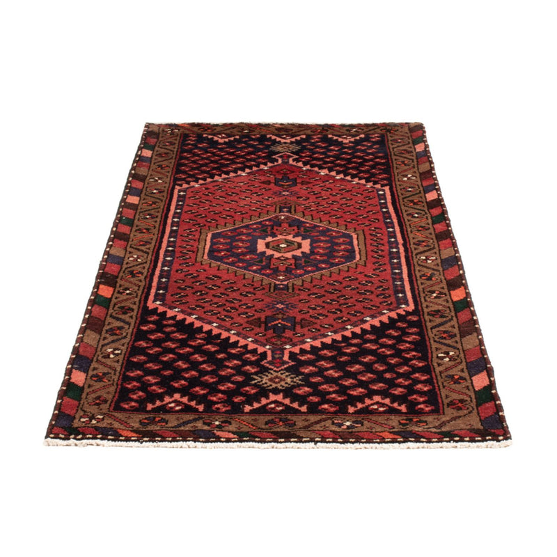 Perserteppich - Nomadic - 153 x 74 cm - dunkelrot