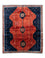 Perserteppich - Nomadic 292 x 259 cm - blau