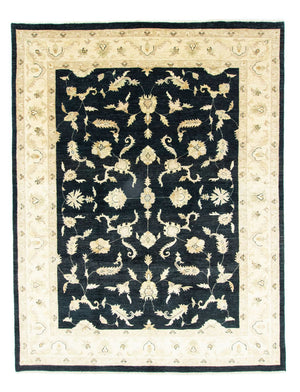 Ziegler Teppich 355 x 275 cm - blau