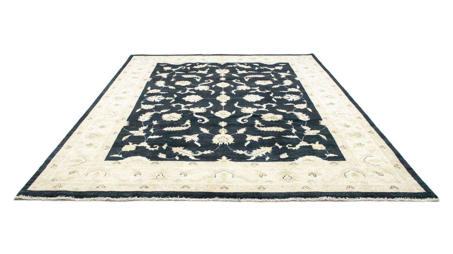 Ziegler Teppich 355 x 275 cm - blau