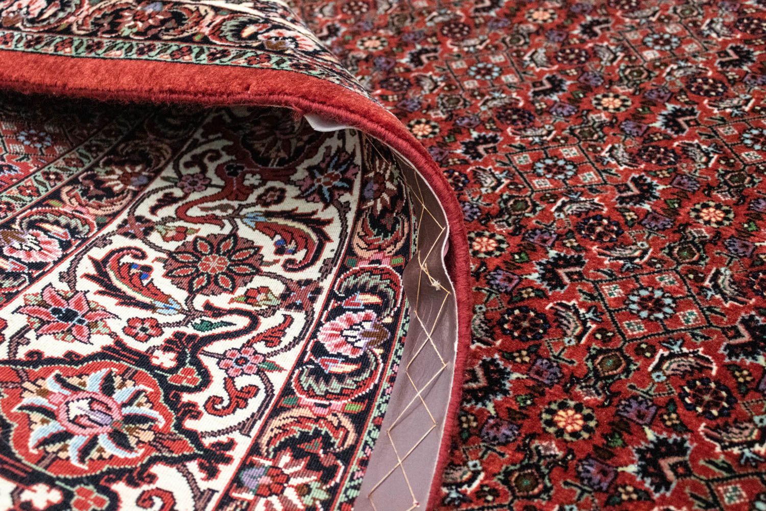 Perserteppich - Bidjar 301 x 256 cm Wohnzimmer Teppich