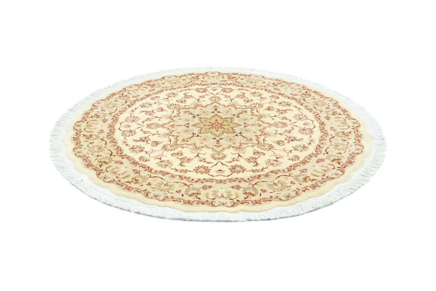 Perserteppich - Täbriz - Premium 148 x 148 cm Runder Teppich
