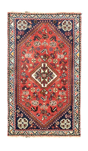 Perserteppich - Nomadic 127 x 75 cm - rot