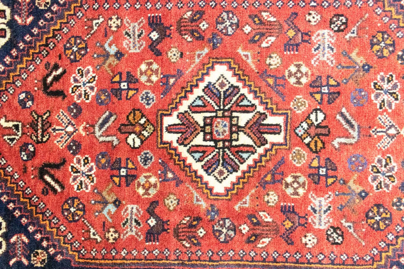 Perserteppich - Nomadic 127 x 75 cm - rot