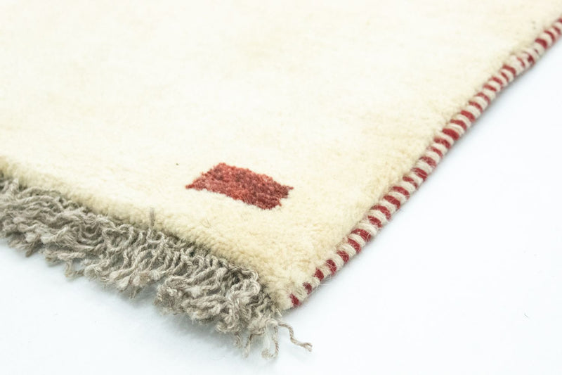 Gabbeh Teppich - Perser 60 x 40 cm - beige